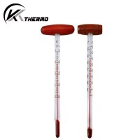 glass dial fast reading red wine temperature testing liquid thermometer