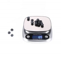 High Quality Household Food Weighing Digital Electronic Kitchen Scale White Blue Division OEM